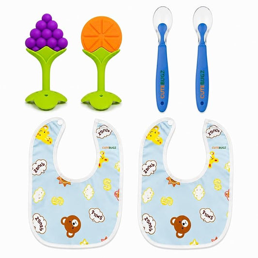 Baby Feeding Essentials Combo Pack for 0–6 Months
