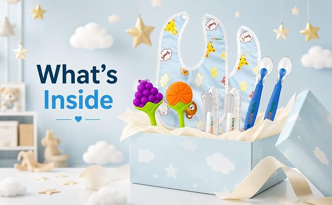 Baby Feeding Essentials Combo Pack for 6+ Months