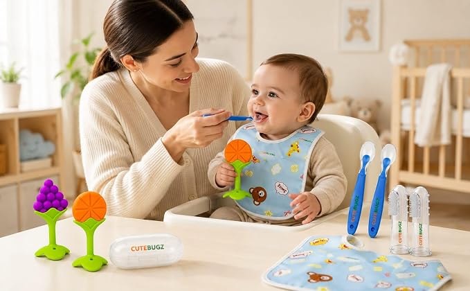 Baby Feeding Essentials Combo Pack for 6+ Months
